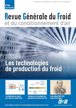 Les technologies de production du froid